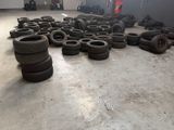 a lot of tires that are on the floor