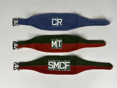 trois couleurs différentes de bracelets portant l'inscription « smicc »