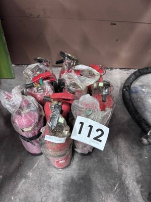 1 lot comprenant 10 extincteurs - Photo 1