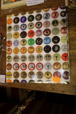 a picture of a table with a bunch of buttons on it