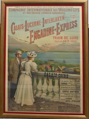 Chemin de fer du Nord - Le Calais-Lucerne-Interlaken