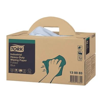 Papier de nettoyage industriel haute résistance Tork