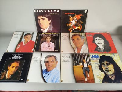 a lot of music cds sitting on a table