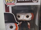 two boxes of funko pop vinyl figures of a man in a top hat and top hat