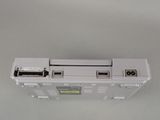 a white box that has two usb ports attached to it