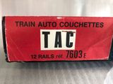 a close up of a box of train auto couchets on a table