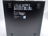 the back of a laptop with a battery attached to it