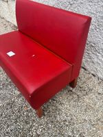 Banquette 2 personnes, Marque HUTTEN, rouge, Dimensions: 100… (photo 3)