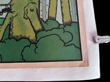 a picture of a picture of an elephant in the woods