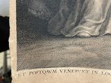 a drawing of a woman holding a baby in her arms