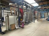 a large room with a lot of machines in it