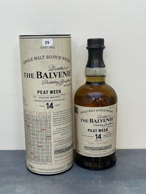 Balvenie 14 ans d'âge, single malt écossais « Peat Week »
