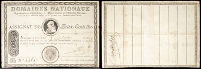 an old document with a picture of a man and a woman on it