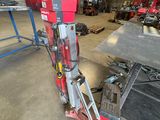 a picture of a machine that is in a garage