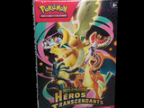 a box of pokemon card game on a black background