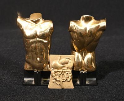 Miguel BERROCAL (1933-2006). Torse épigastrique, opus 377.