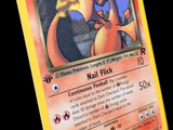 une carte Pokémon sur laquelle figure l'image d'un kangourou