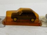 a toy car that is sitting on top of a table