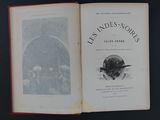 an open book with a drawing of a man in a helmet