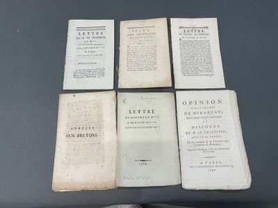 7 brochures révolutionnaires sur la Bretagne