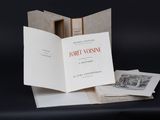 an open book with a picture of a horse inside of it