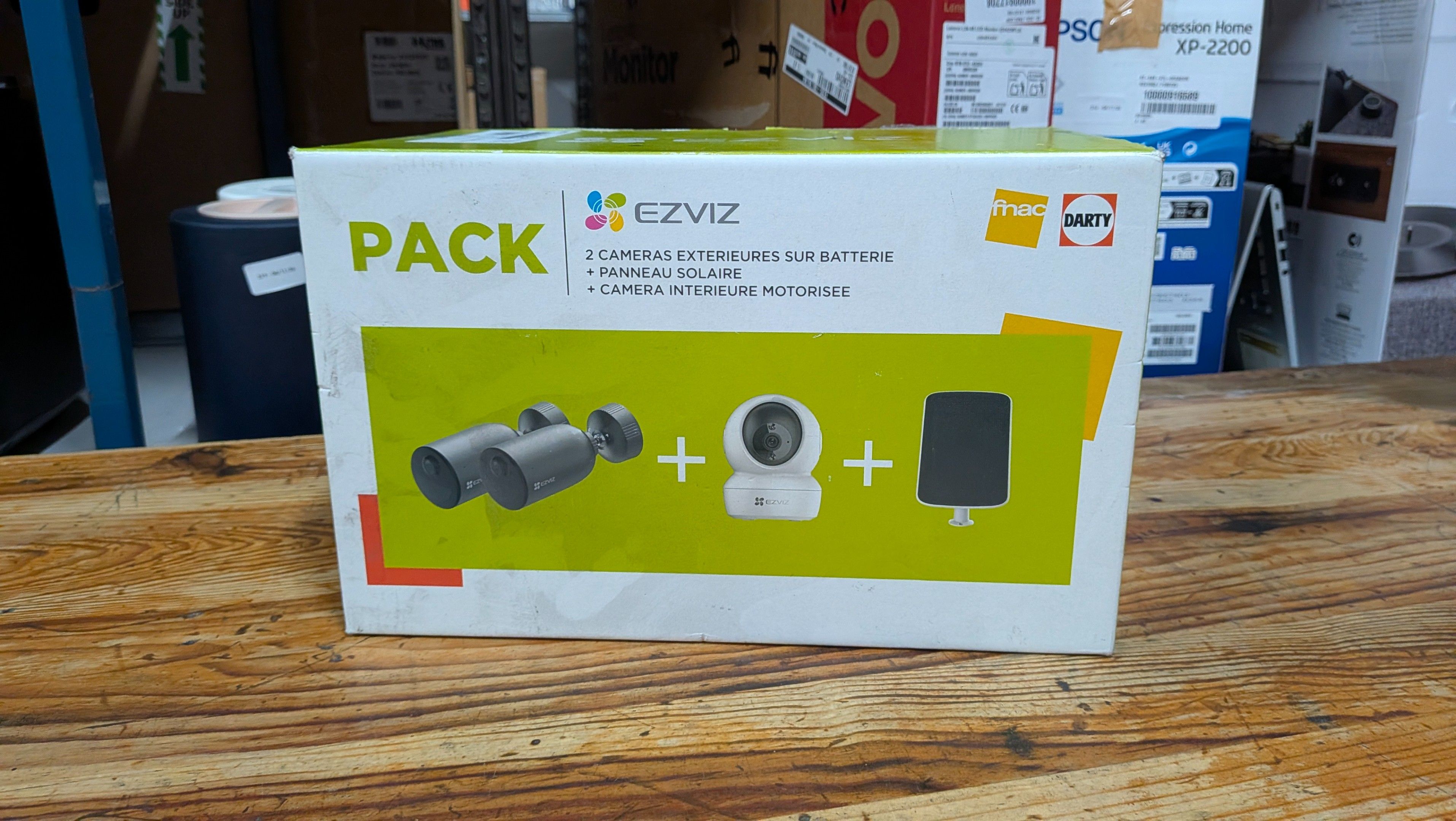 PACK CAMERAS EZVIZ - TVA RECUPERABLE