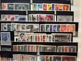 a picture of a collection of stamps on a wall
