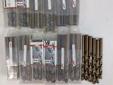 many different types of drill bits in the package