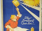Affiche de propagande française pour le « Rapid Brillat » de Meaux