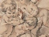 an image of a drawing of a group of cherenshes playing with each other
