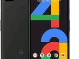 Le smartphone Google Pixel 4G est présenté en noir, avec le logo de Google sur l'écran.