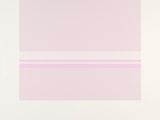 an image of a pink square with a thin line in the middle