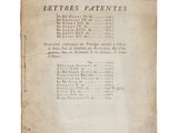 an old book with a list of letters and numbers on it