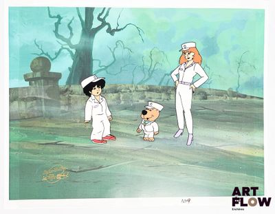 Scooby-Doo, d'après Hanna-Barbera Daphné, Scooby et Flim Fla…