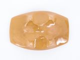 an image of a piece of caramel colored soap