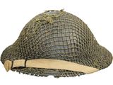 une image représentant un casque militaire sur fond blanc