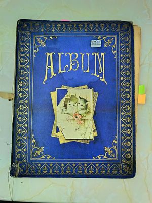 Chromos et images Album 34x26 cm, 20 pages. Images collées. …