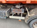 an image of a truck with an engine on it ' s flatbed
