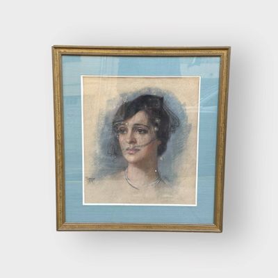 R. COSTA Femme en deuil - 1934