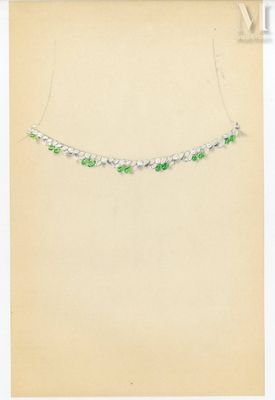 Jean CLOSSET Ensemble de 20 dessins figurant des études de b…