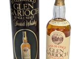 une bouteille de Glen Garioch et une boîte de Glen Garioch