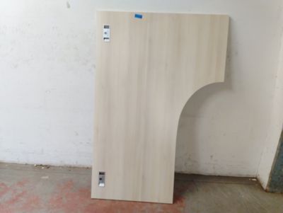 Bureau en bois clair 180 x 120 cm