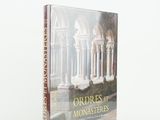 an image of a book with a picture of a building in the background