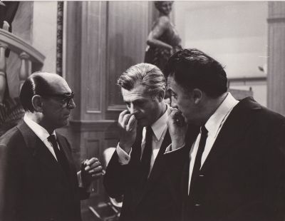 Tazio Secchiaroli. Federico Fellini et Marcello Mastroianni …