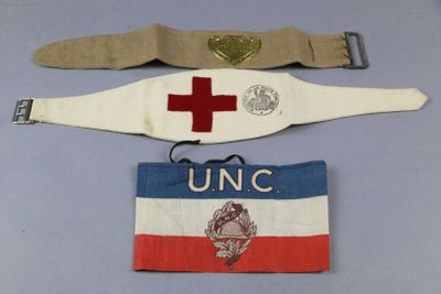 three different types of medical items are displayed on a table