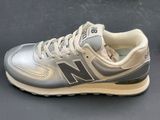the new balance 995 is a classic sneak with a metallic finish