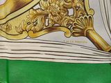 a drawing of a hat on a book with a green cover