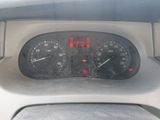 a close up of a speedometer in a car