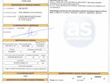a close up of a document with a barcode on it