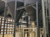a large machine that is sitting inside of a building